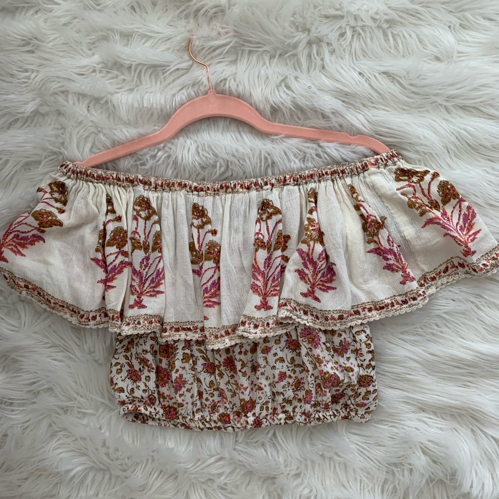 Boho chic crop top